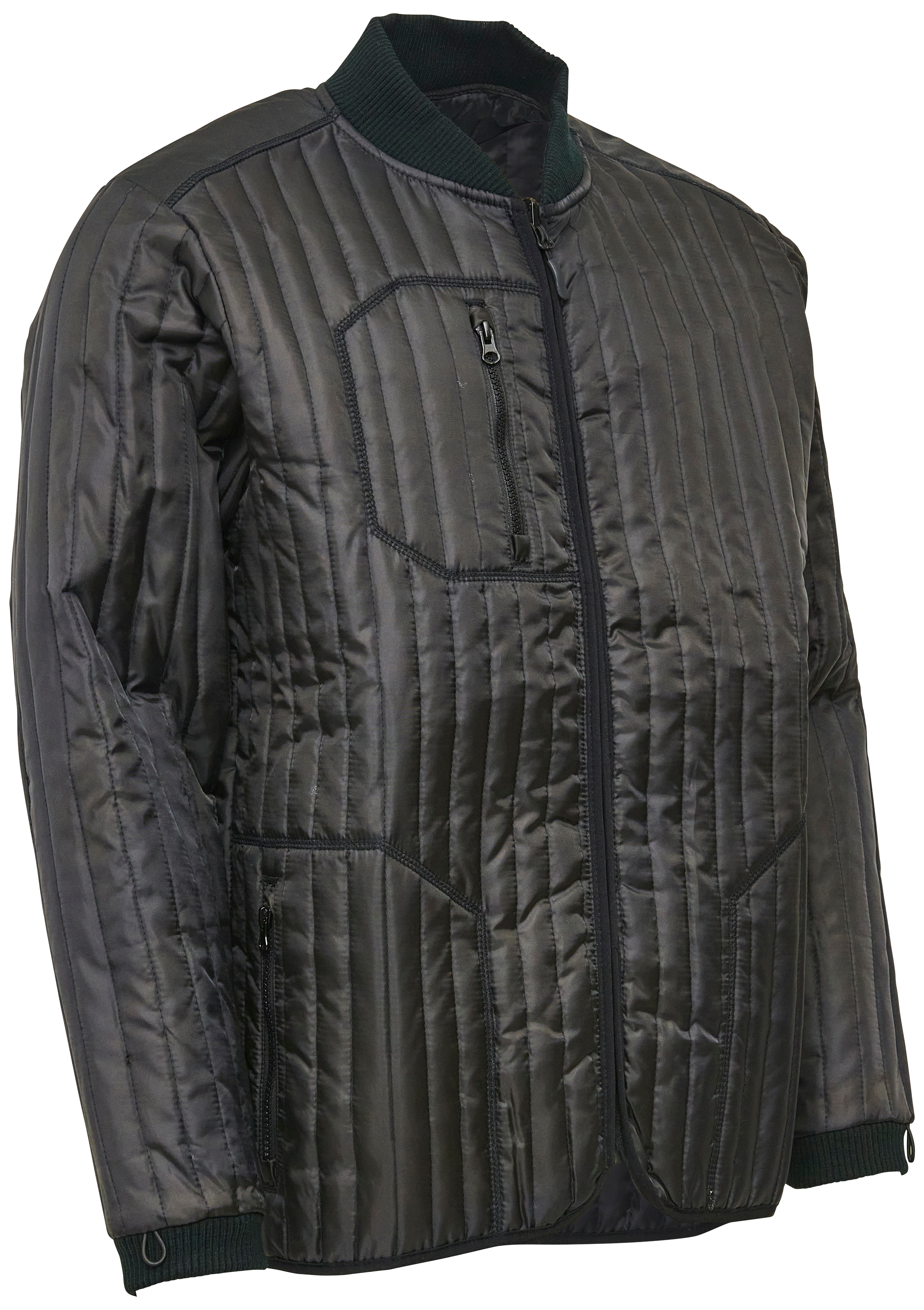 Termojakke zip-in 160014 svart str. L