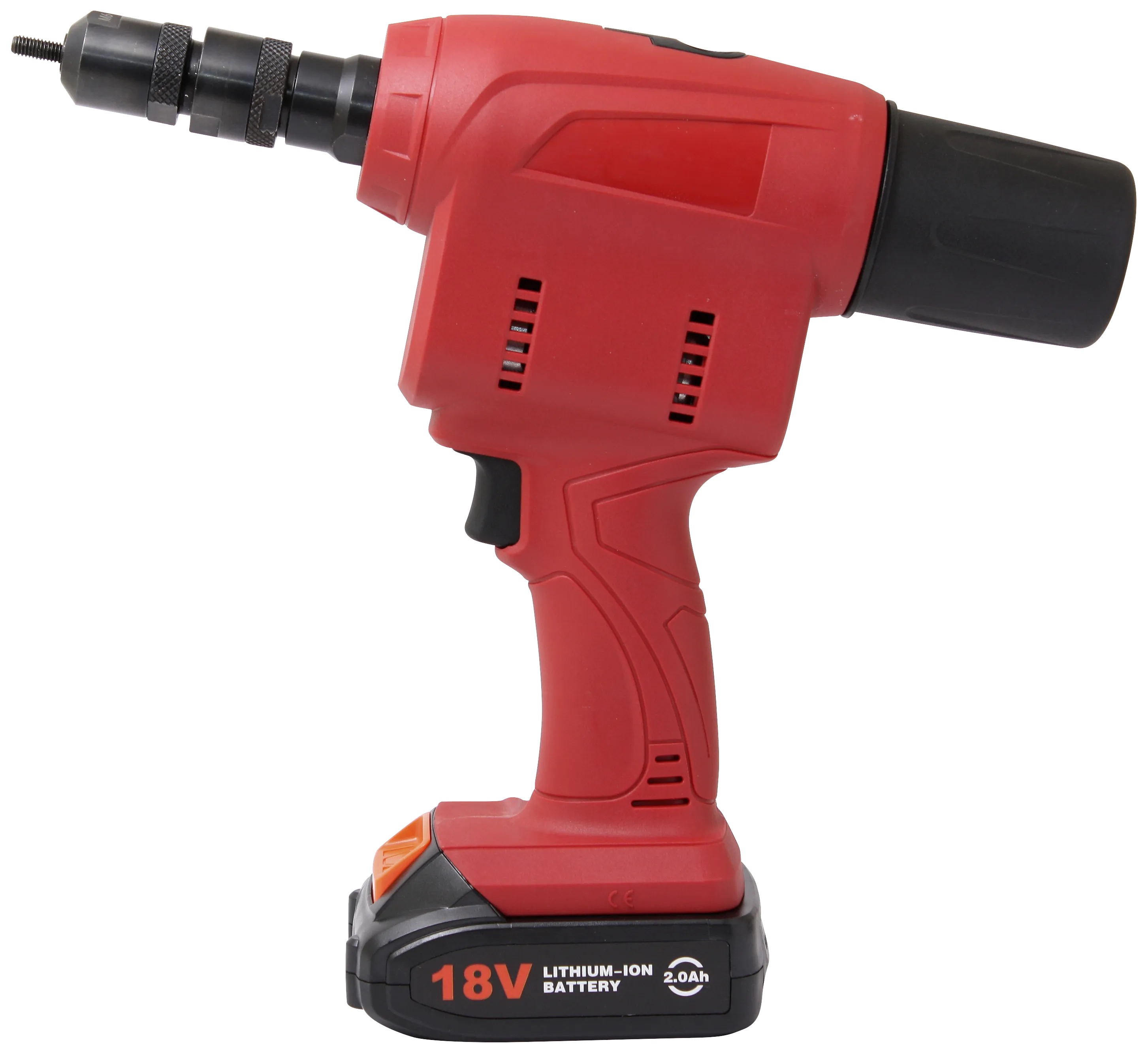 Flair gjengemutterpistol M4-M10 med 2×18V/2Ah batterier og lader