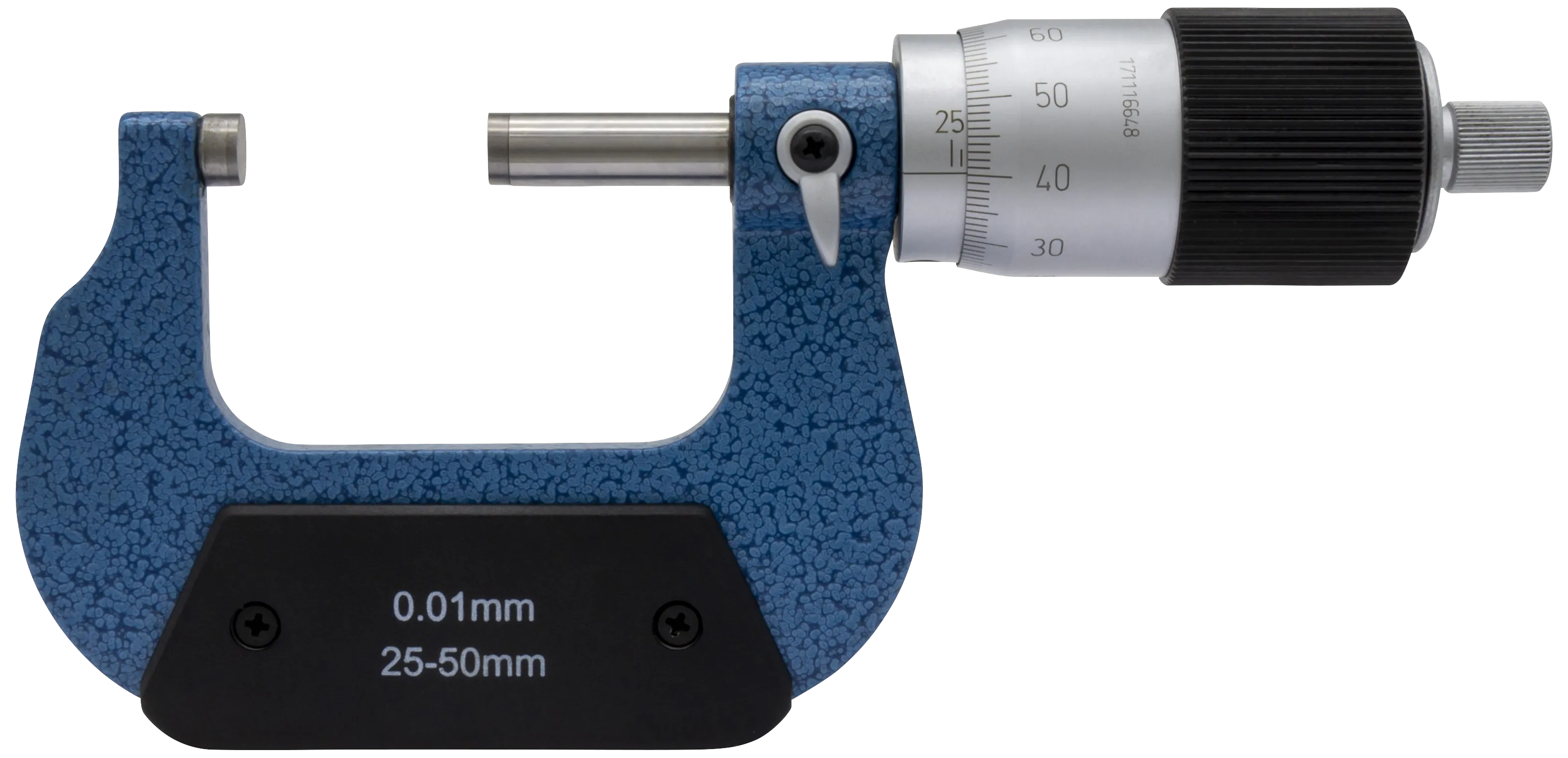 Mikrometer DIN863 25-50×0,01mm med stor trommel