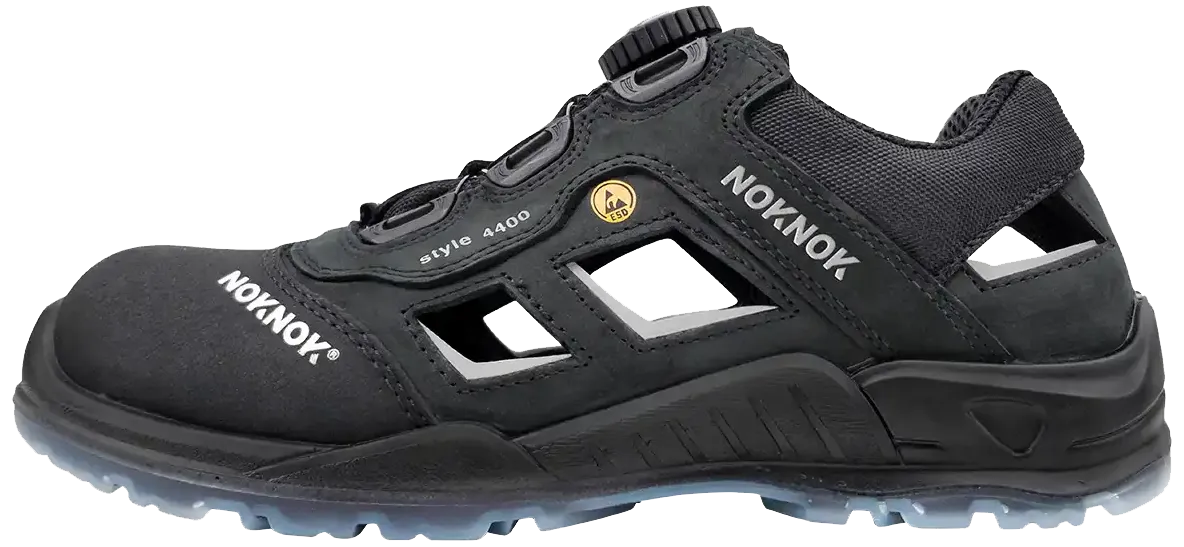 NokNok 4400 sik.sandal m/hurtiglukk S1P SRC ESD 43