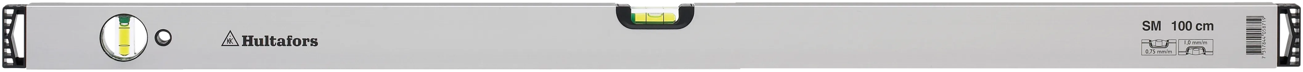 Alu vaterpass SM 90 med 2 blokklibeller, 900 mm