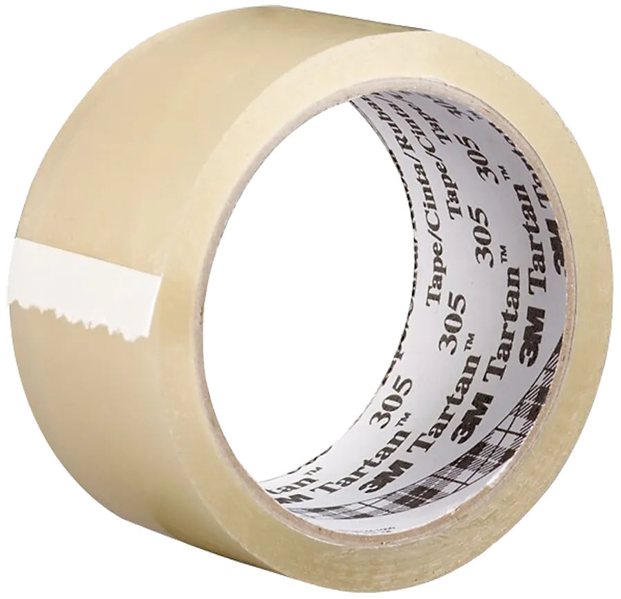 Scotch emballasjetape 305 klar 50mm×66m