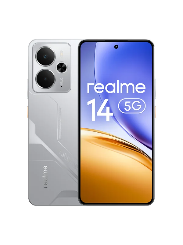 realme 14 5G 256GB/12GB - Mecha Silver