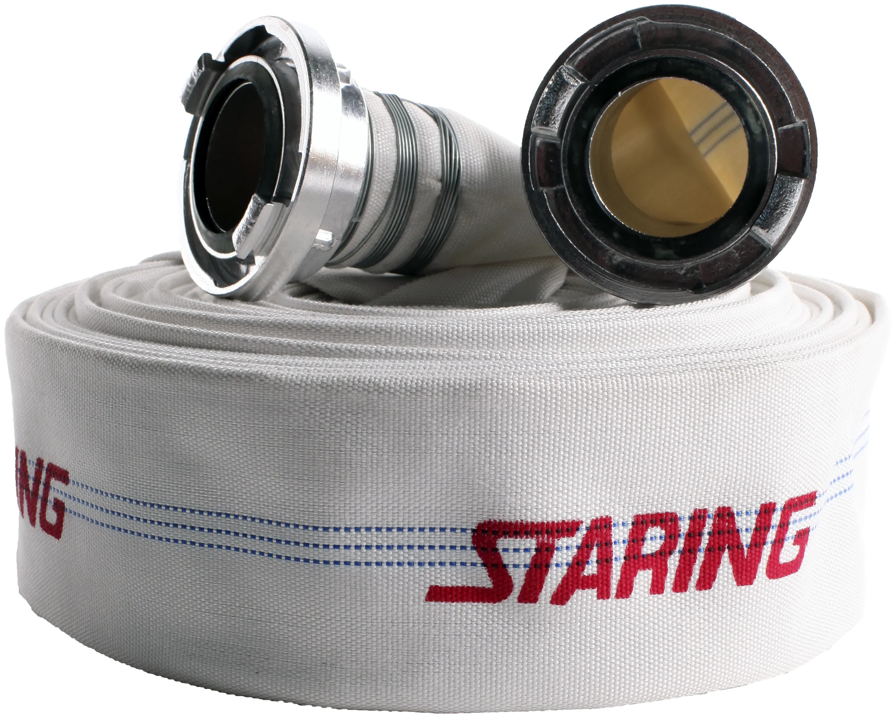 Entreprenørslange PVC 2"×30m med Storz C-koblinger
