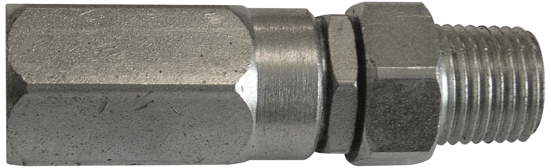 Drejeled lige 1/4×1/4"R indv./udv.