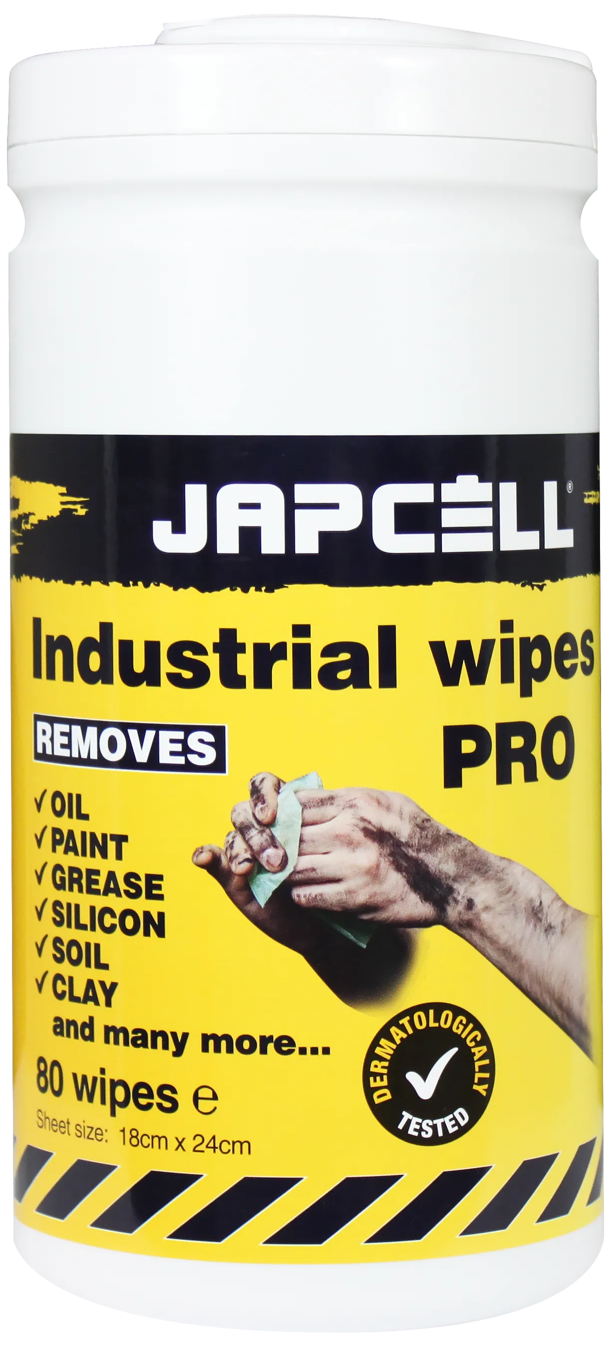 Japcell IndustrialWipesPro tørkekluter, 80stk