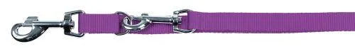 Dressurline nylon lilla 25 mm x 200 cm