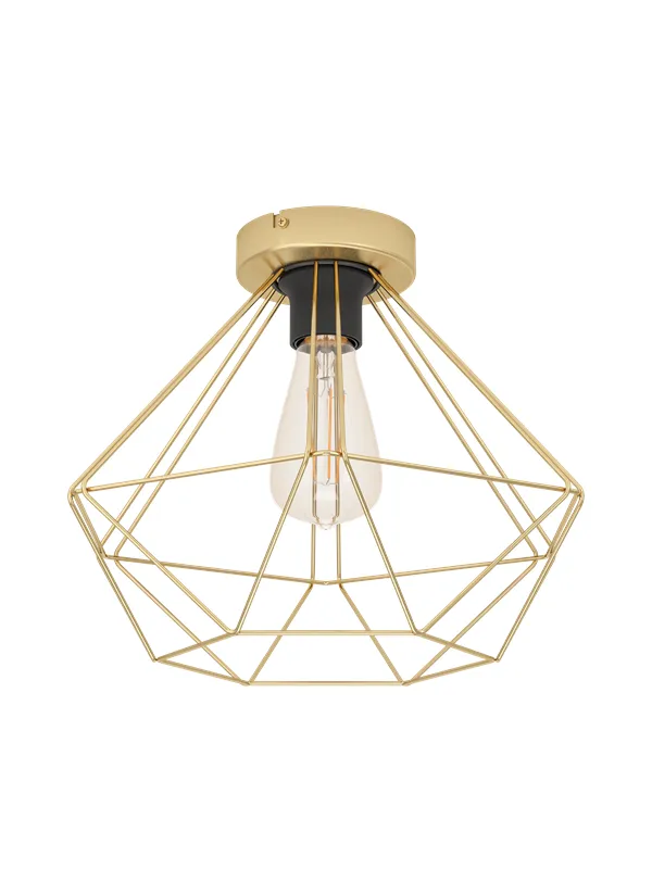 EGLO TARBES ceiling lamp brushed brass