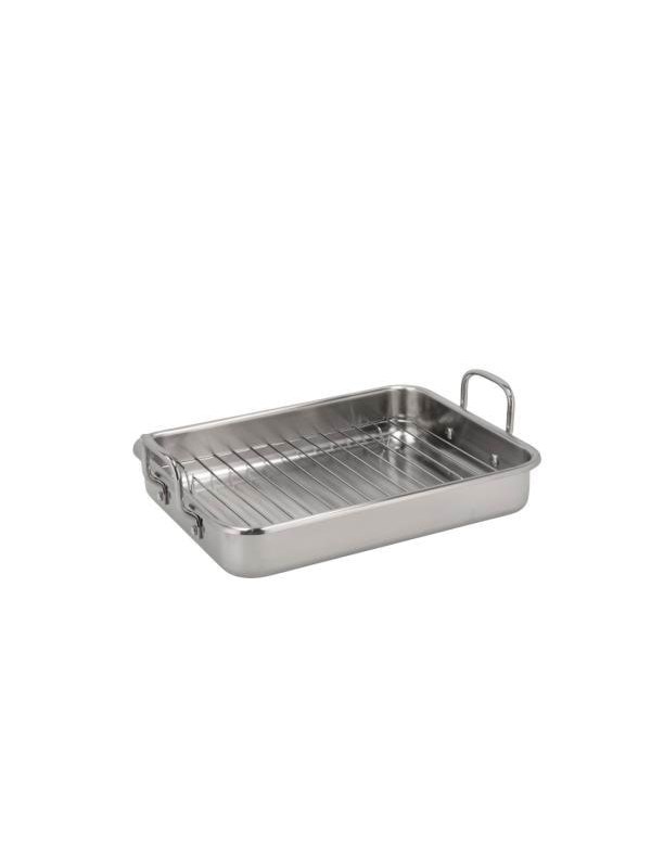 Funktion Baking dish with grid Endurance 35 x 26 x 6 cm Stainless steel