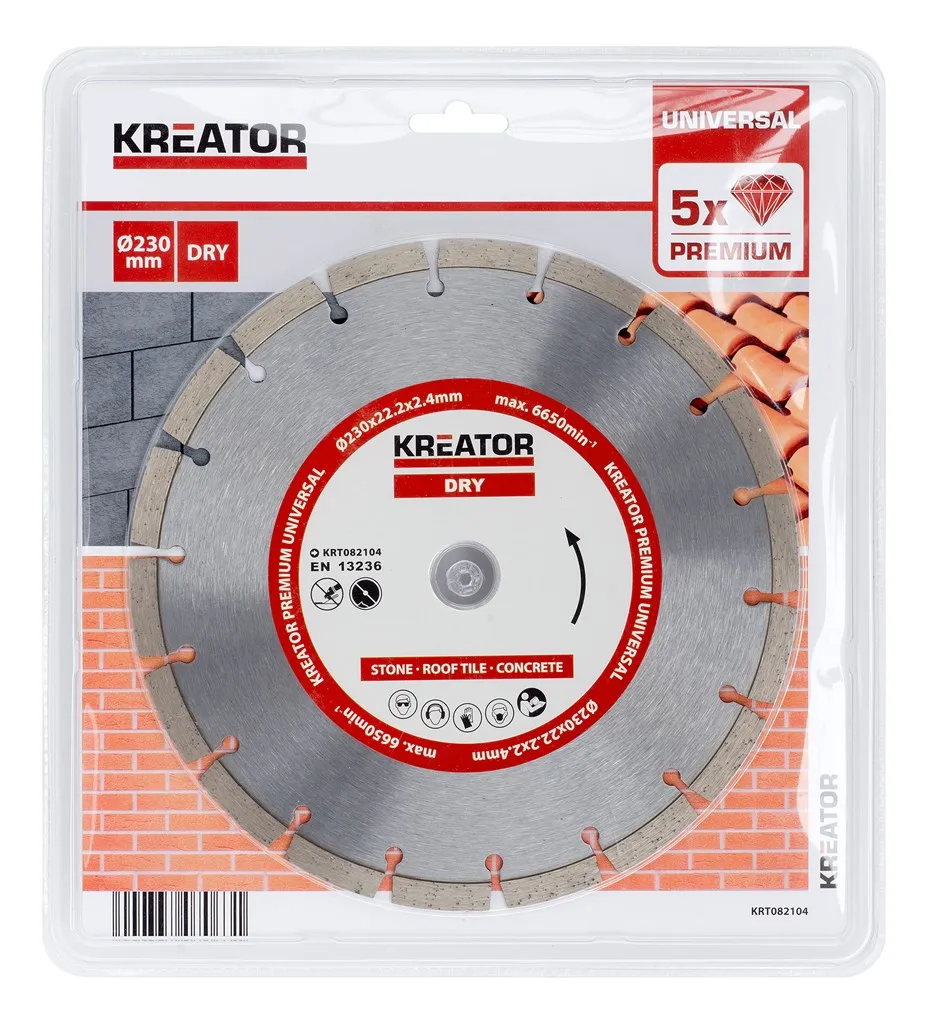 Diamantblader for stein 230 mm PREMIUM