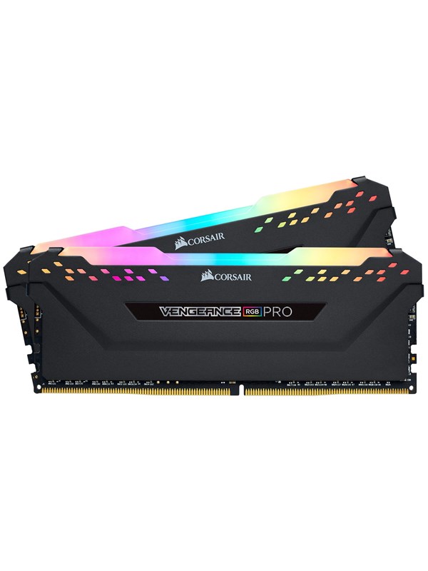 Corsair Vengeance RGB PRO DDR4-2666 - 32GB - CL16 - Dual Channel (2 pcs) - Intel XMP - Svart med RGB