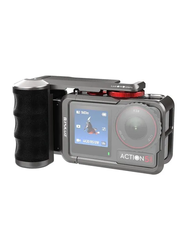 Puluz Metal protective case with  handle for DJI Os