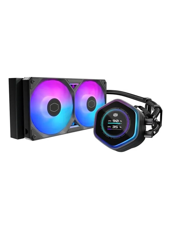 Cooler Master MasterLiquid 240 Atmos II LCD ARGB - CPU Vannkjøling
