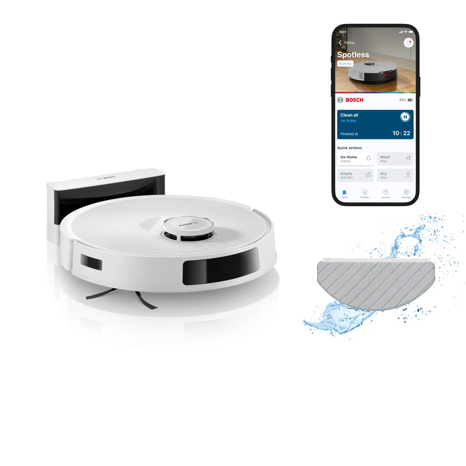 Bosch Spotless Advanced BCRC2W