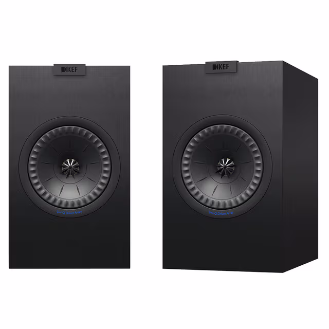 KEF Q150 hyllehøyttaler (sort)