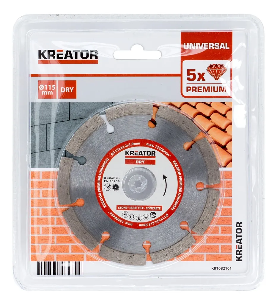 Diamantblader for stein 115 mm PREMIUM