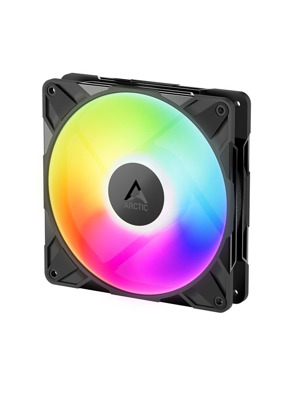 Arctic P14 Pro PST A-RGB - Kabinettvifte - 140mm - Svart med RGB LED-lys