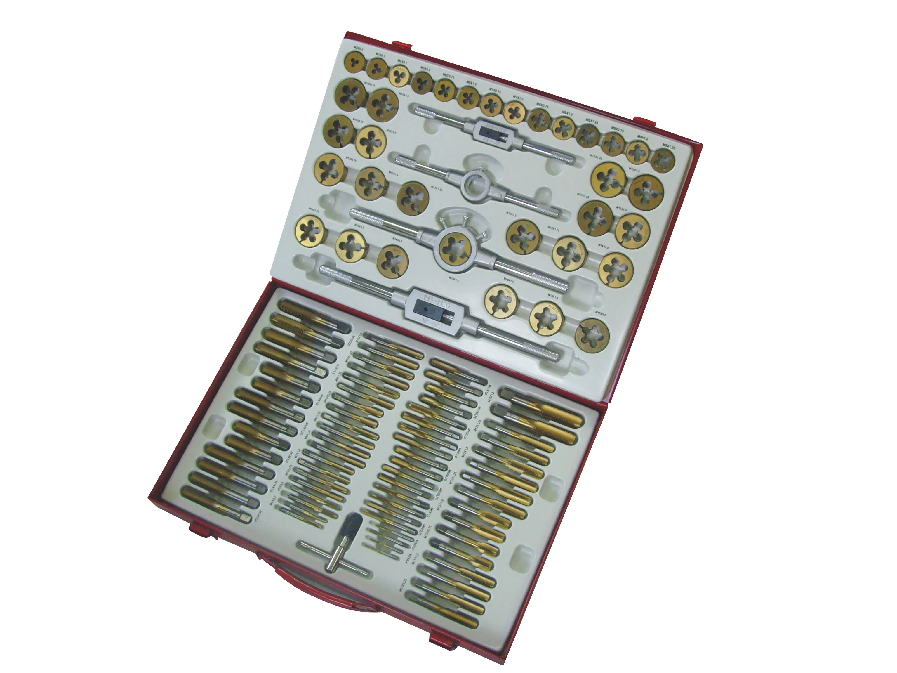 Gjengesett metrisk 110 deler TiN-belagt Holzmann GBM110TIN