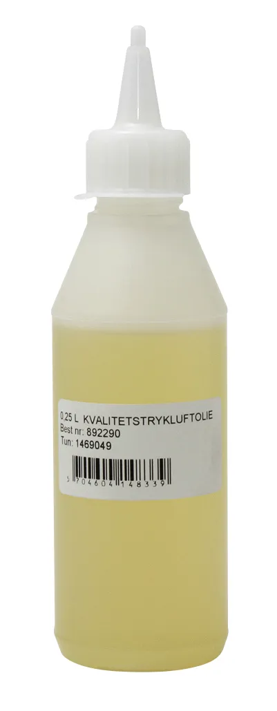 0,20 l kvalitets trykkluftolje, Rando HD 32 inkl. oljeavgift