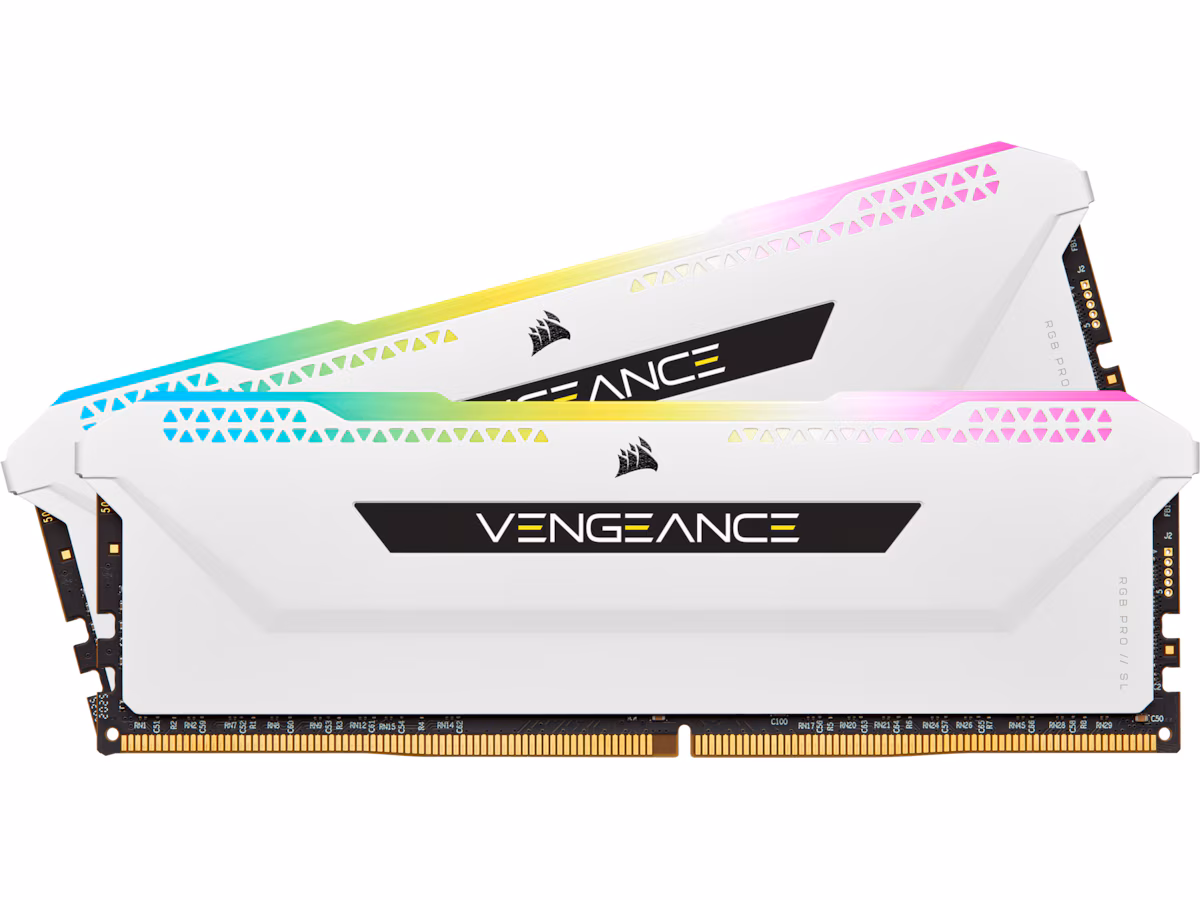 Corsair Vengeance RGB PRO SL DDR4 3200Mhz 32GB (hvit)