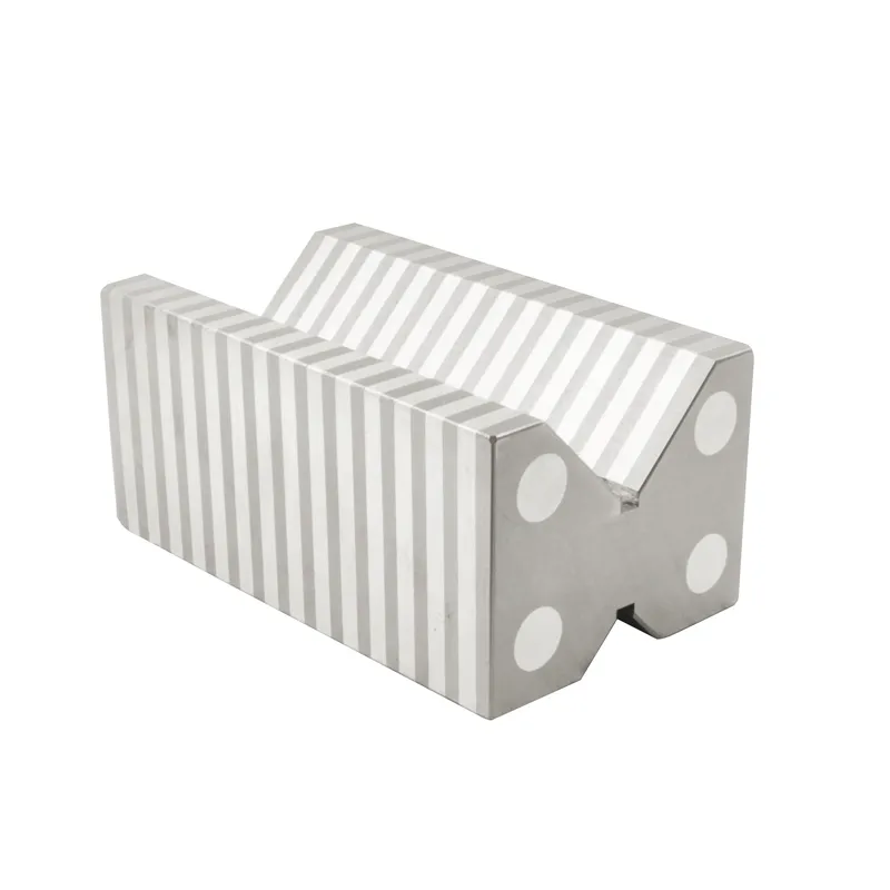 Lamel V-blokk 100x58x46 mm (Stål-alu)