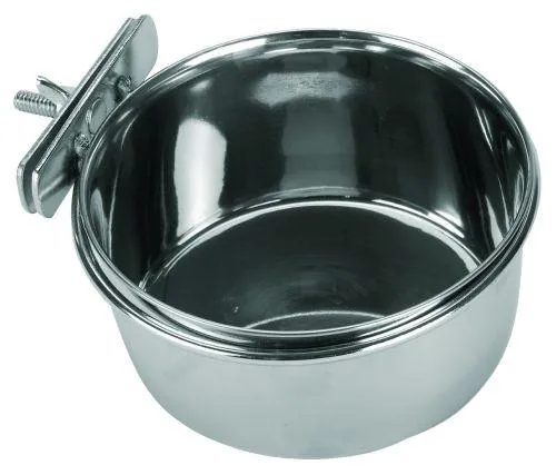 Drikkeskål med beslag rustfri 300 ml