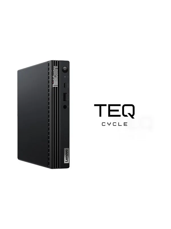 Teqcycle Lenovo ThinkCentre M70q - tiny Core i5 10400T 2 GHz - 16 GB - SSD 256 GB - refurbished