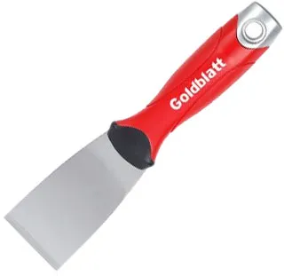 Goldblatt Stiv Spartel/Skraper Soft Grip med Hammerende 51 mm. HEAVY DUTY. Stiv fjærstålslamell