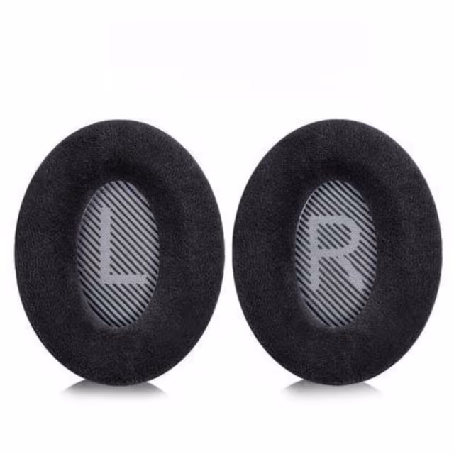 Øreputer for Bose QC35 / QC35-ii, QC25 1/2 Sort