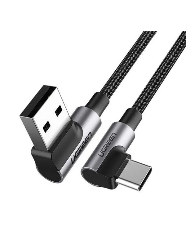 UGREEN USB cable USB 2.0 USB A USB C Black Silver