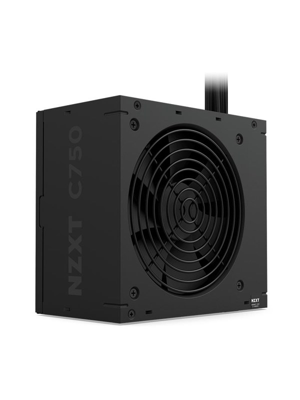 NZXT C750 Strømforsyning (PSU) - 750 Watt - 120 mm - ATX 3.1 - 80 Plus Bronze sertifisert
