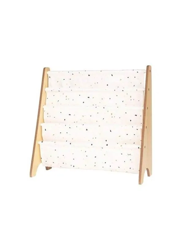 3 Sprouts - Book Rack Terrazzo/Cream