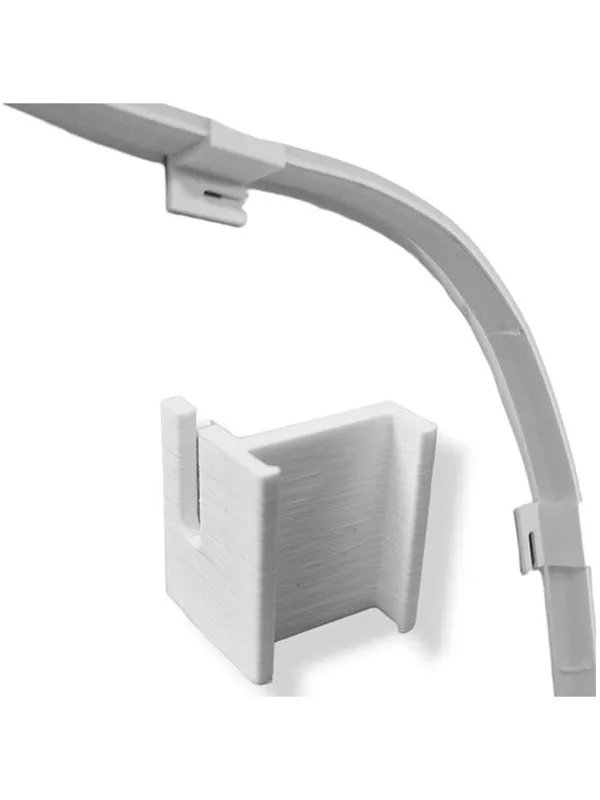 Light Solutions Brackets for light strip v4 + gradient - 90 ° - 10 pcs