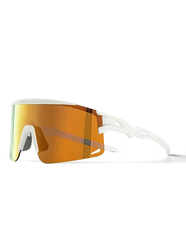 Rockbros Photochromic Cycling Glasses with UV Protection and Corrective Insert - White