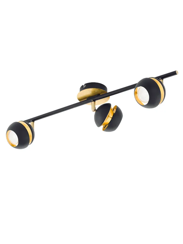 EGLO NOCITO spot rail 3L black/gold