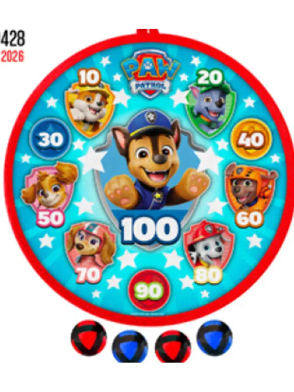 Paw Patrol Darts balls target game 28cm PAW PATROL