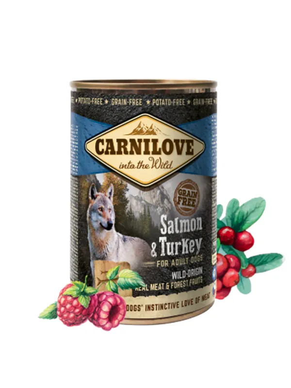 Carnilove Salmon & Turkey for Adult Dogs 400g