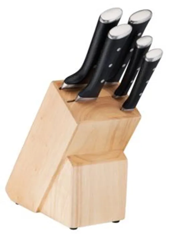 Tefal ICE FORCE Set  Wooden block + 5 knives
