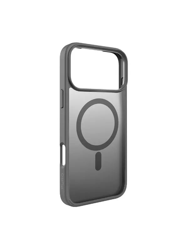 Puro Gradient TPU MagSafe Compatible Case for iPhone 17 Pro - Gray
