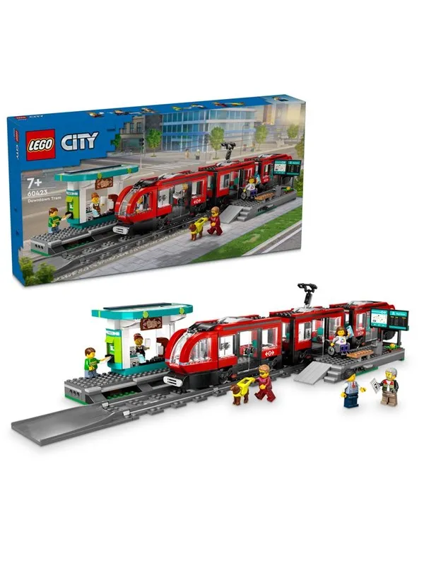 LEGO City 60423 Trikkeholdeplass
