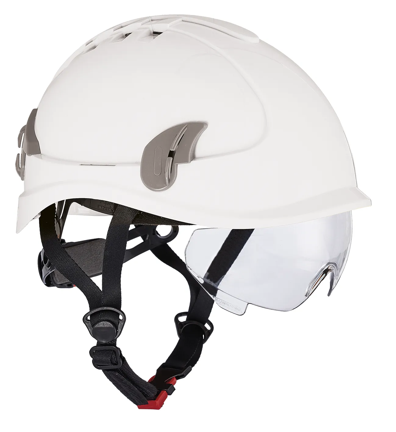 Cerva Alpinworker klatrehjelm m/brille, hvit