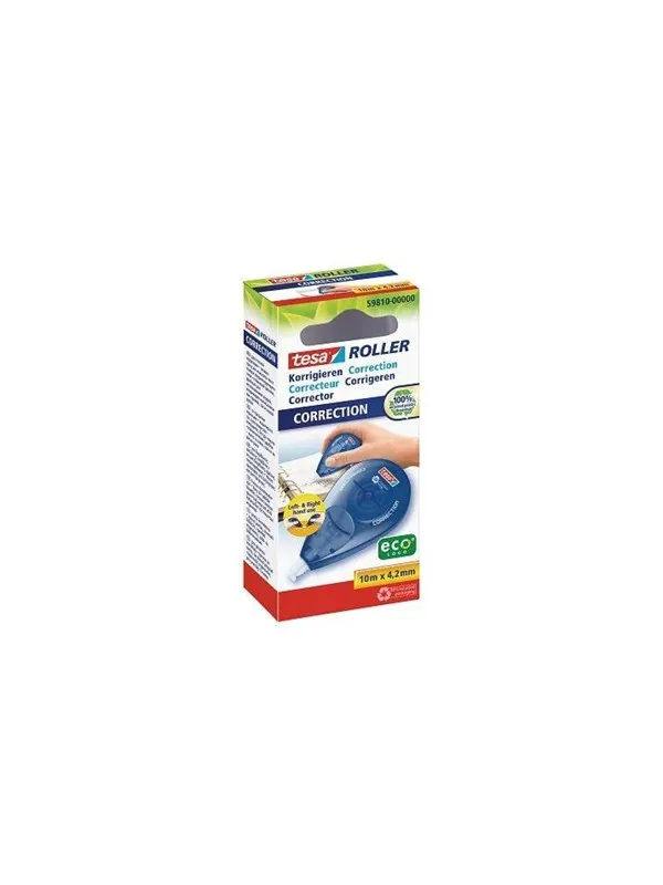 tesa Roller Correction ecoLogo Disposable 10 m x 4.2 mm