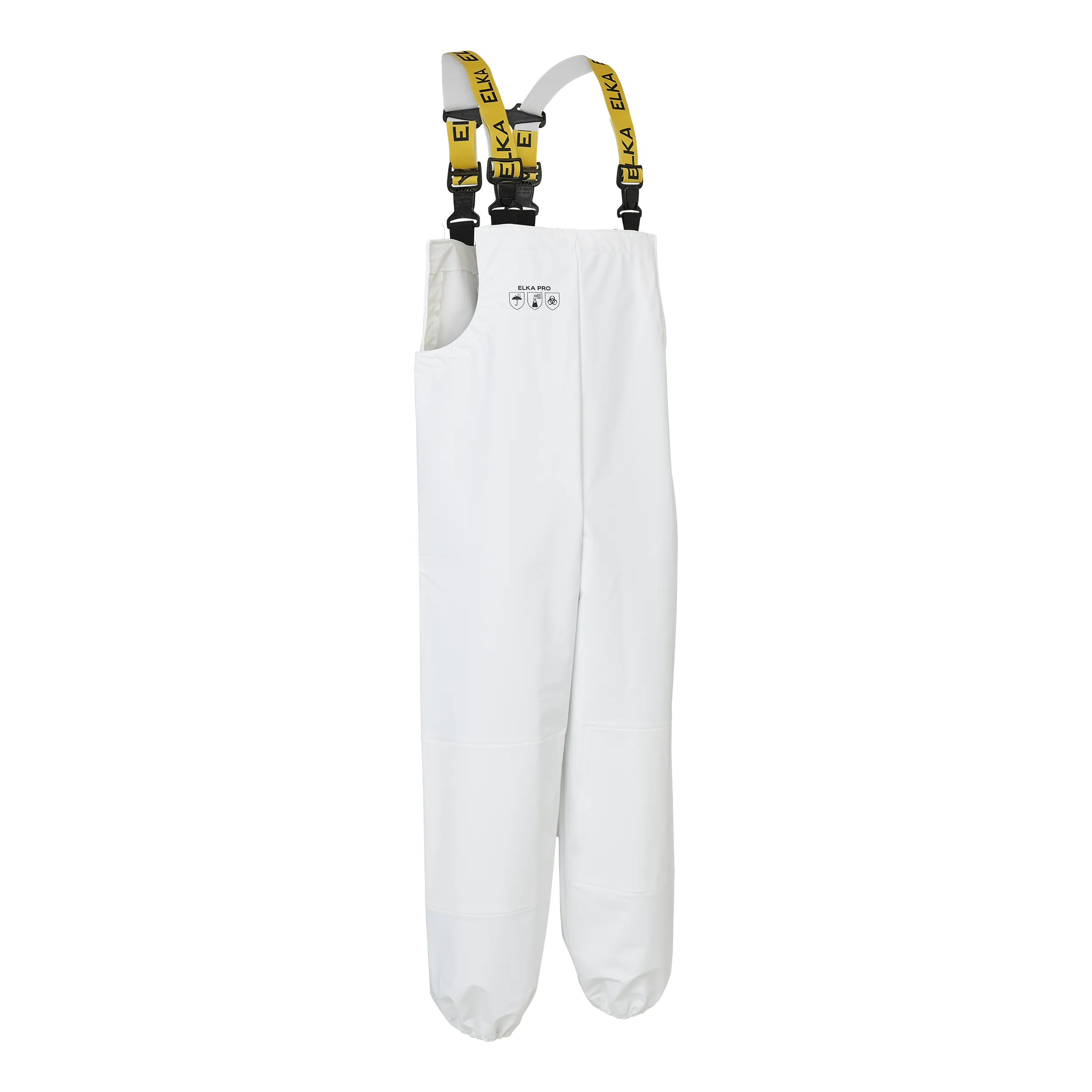 ELKA PRO Overall med kneforsterkning - Hvit - XL