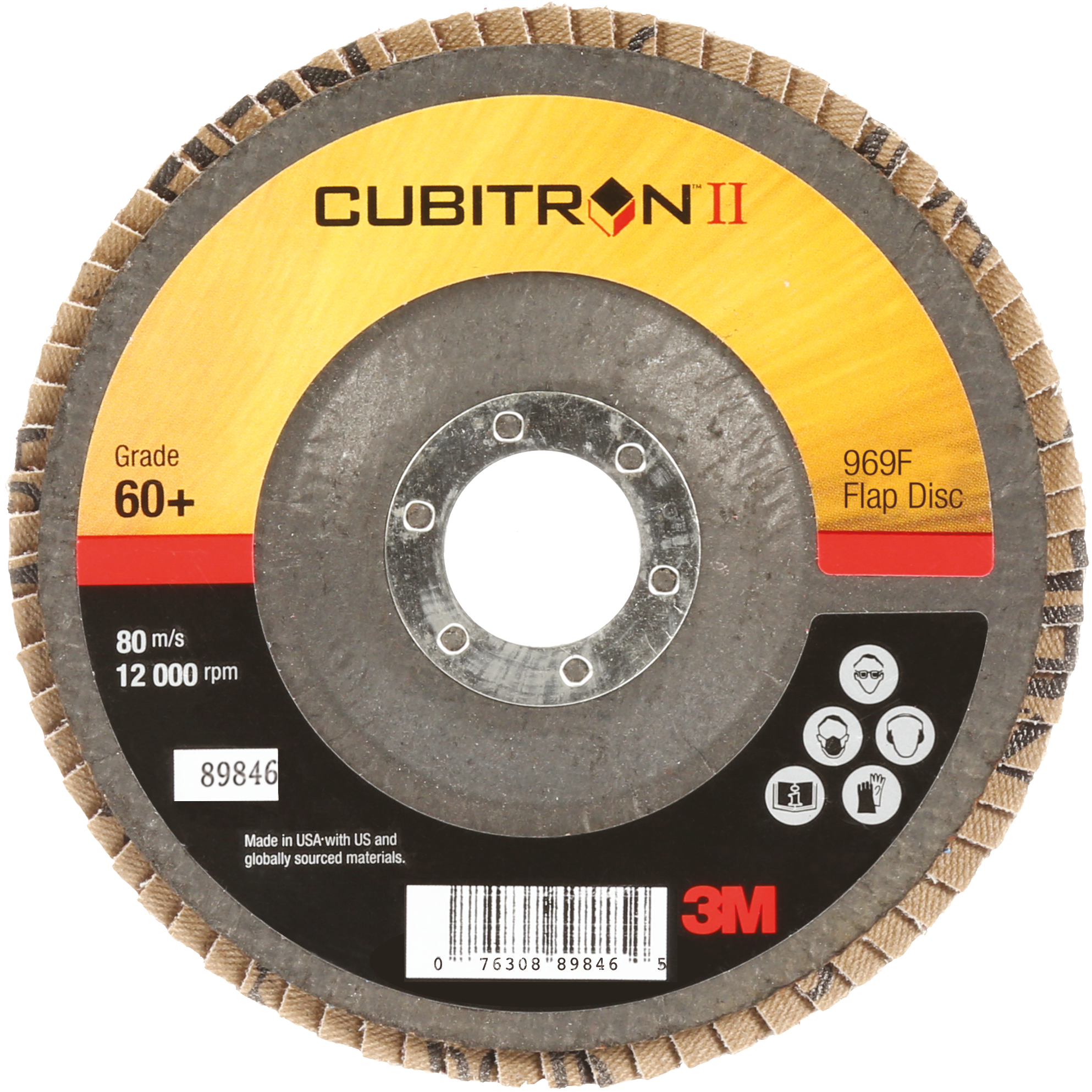 Cubitron II lamellrondell 969F P40 flat 125mm