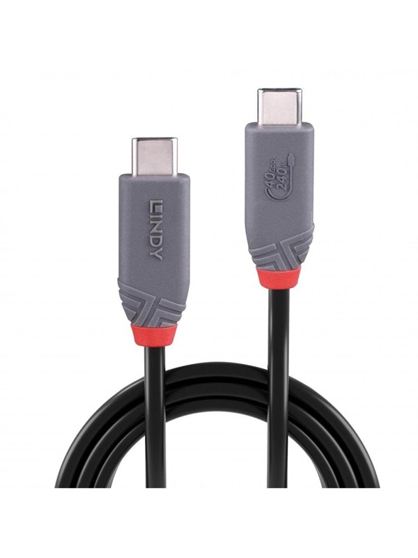 Lindy Anthra USB4 USB-C to USB-C Cable - 80cm