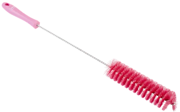 Vikan Rørbørste, Ø40 mm, 500 mm, Stiv, Pink
