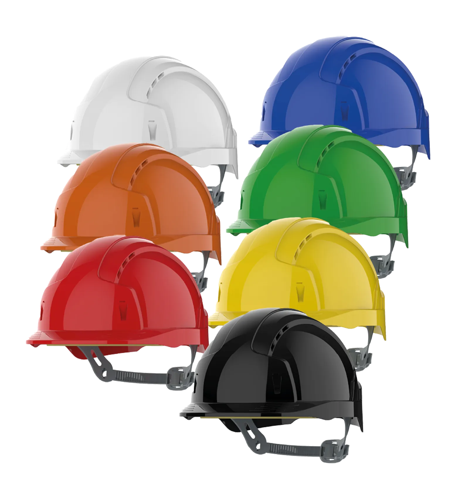 Hjelm JSP EVOLite ventilert, Sort