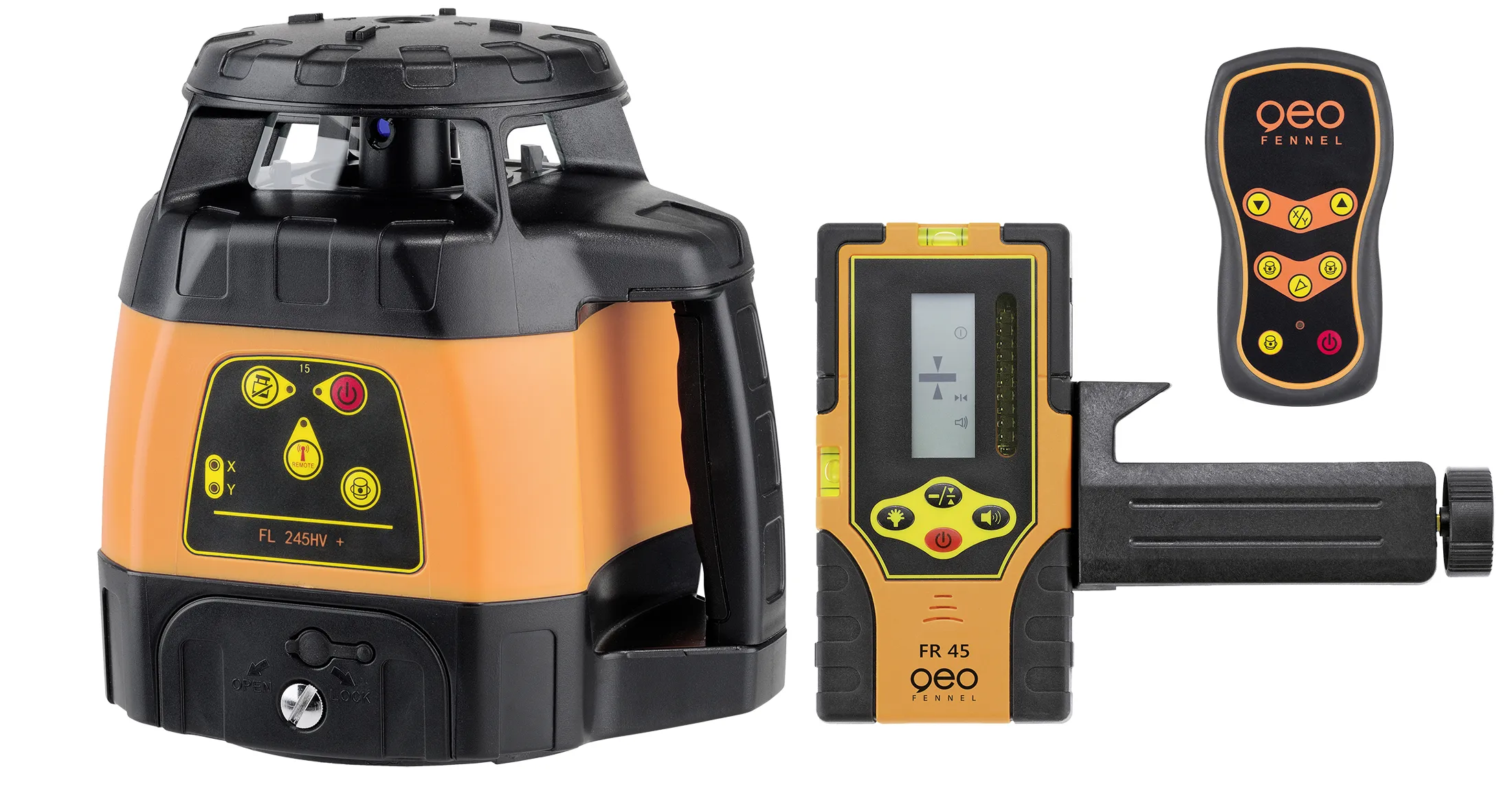 Roterende laser FL 245+ HV med FR45
