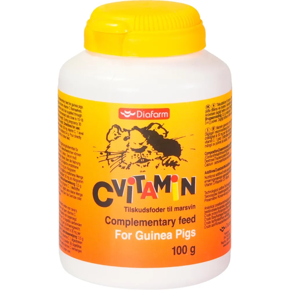 Diafarm C-vitaminpulver - 50 gram
