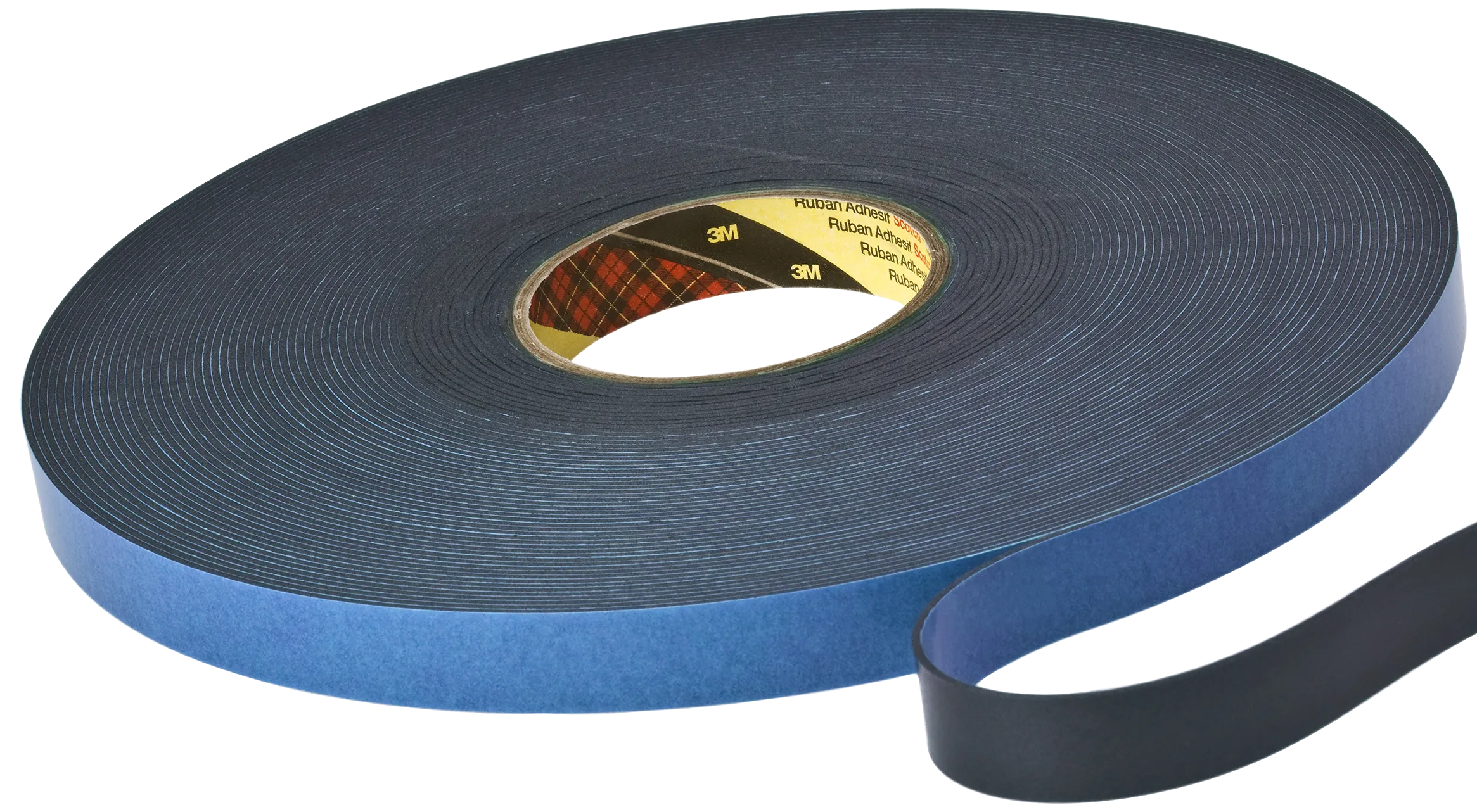 Skumtape dobbeltsidig. 9515B 19×1,5mm × 33m sort